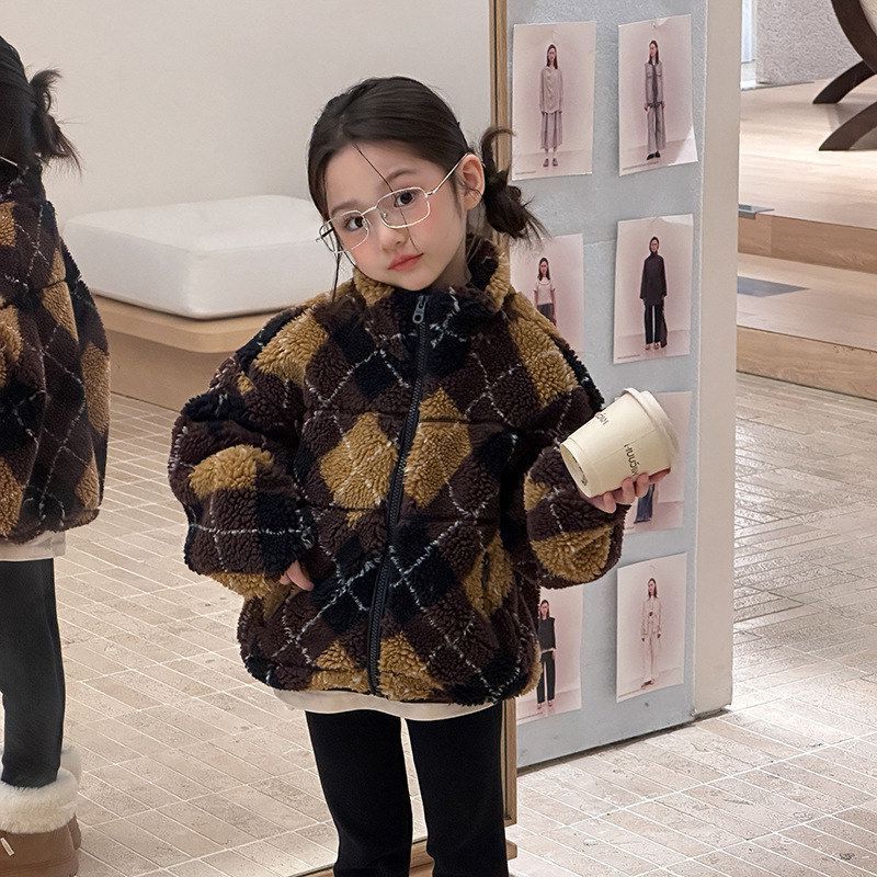 2025外套贝贝棉服实穿夹克立领