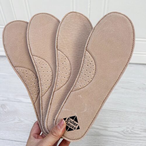 外贸Euler猪皮透气防臭运动鞋垫