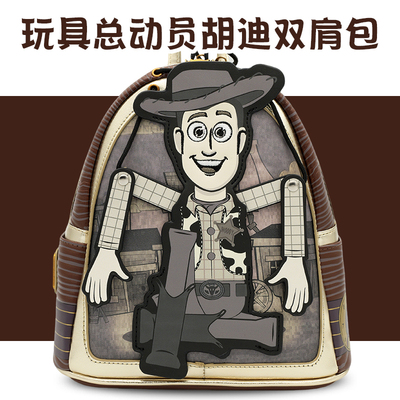 玩具总动员4胡迪背包小书包