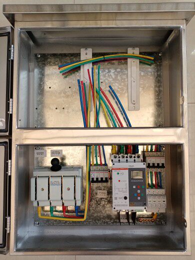 自发自用余电上网并网箱加厚箱体50kw光伏并网箱加厚不锈钢配电箱