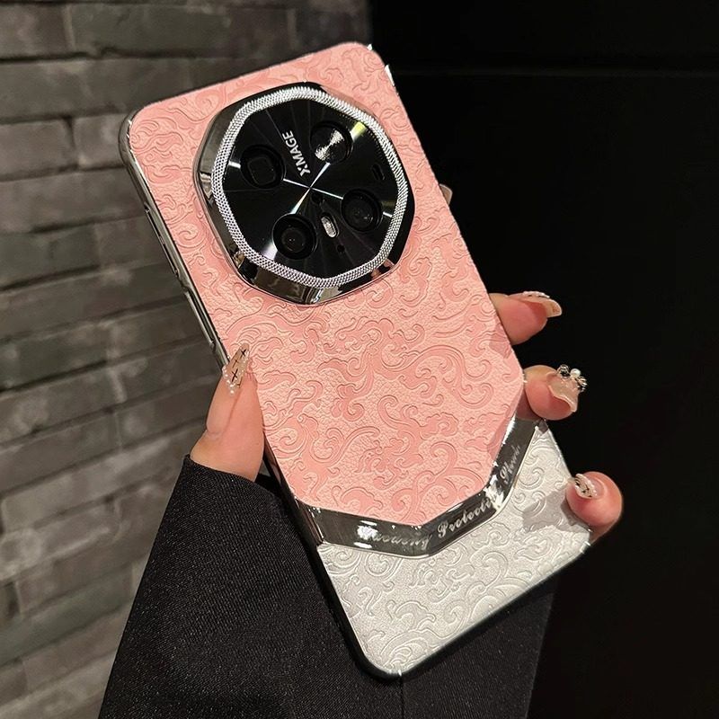 适用华为mate70rs非凡大师手机壳新款Mate70pro+超薄皮质龙纹防摔
