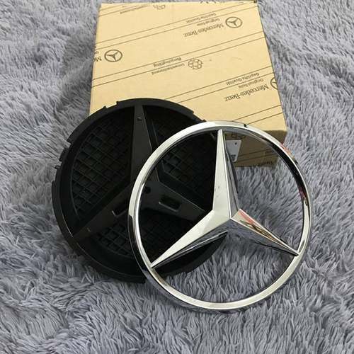 适用奔驰C级E级GLE GLS GLA CLA GLK GLC中网标志车头大标前车标