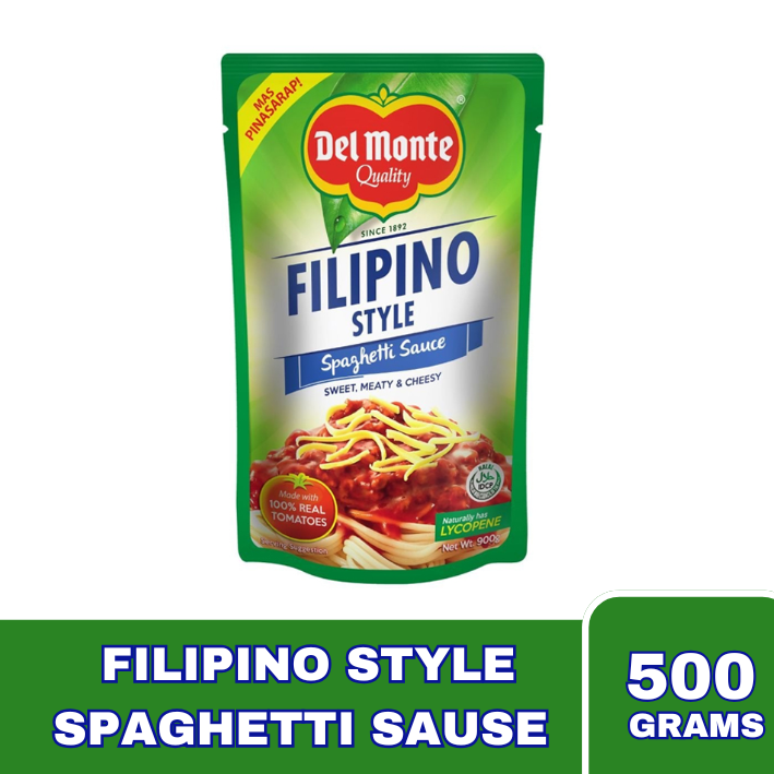 DEL MONTE  FILIPINO  SPAGHETTI SAUSE