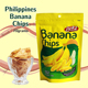 Chips Banana 70g Sweetened Sliced Lickz Thin Philippine