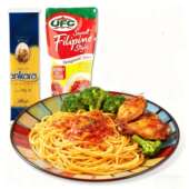 速食意粉组合Spaghetti 意大利面500g UFC250g甜口意面酱套装 Set