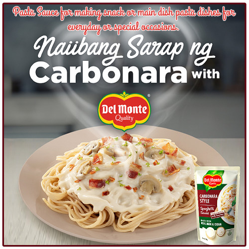 Del Monte CARBONARA Sauce地扪超浓奶油卡邦尼意面酱料200g