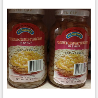 Florence White Kidney Beans in Syrup 340g
