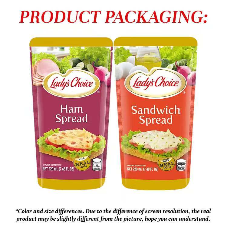 Lady's Choice Sandwich Ham Spred沙拉千岛酱三明治酱220ml袋装