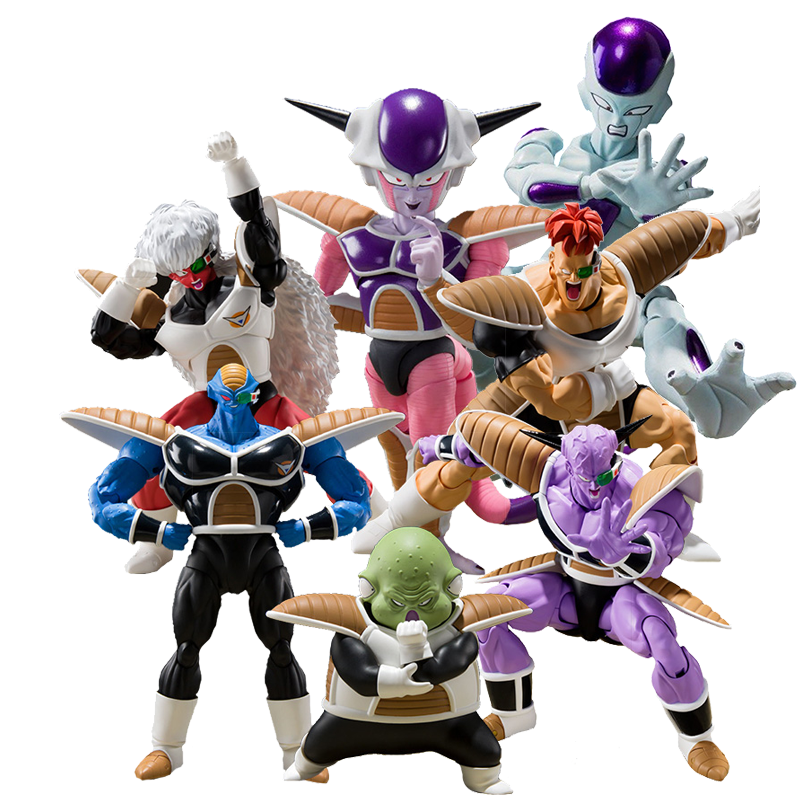 万代 魂限定 shf七龙珠基纽特战队基纽吉斯利库姆巴特弗利萨萨博b
