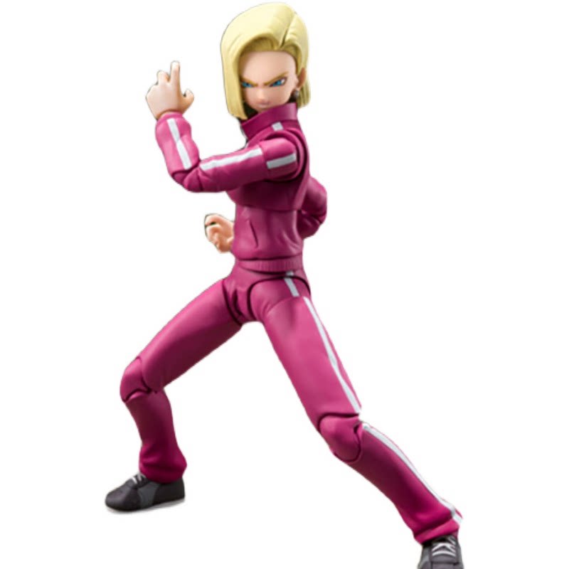 万代 限定 shf 七龙珠 人造人18号 宇宙生存篇 可动手办b