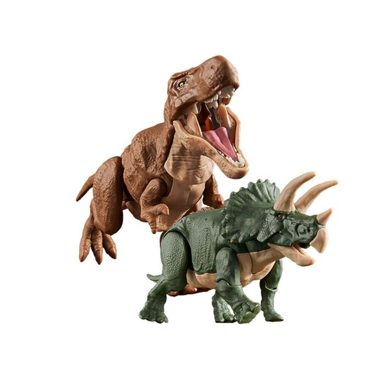 万代 新恐龙模型 三角龙 霸王龙 剑龙 可动 拼装模型手办b