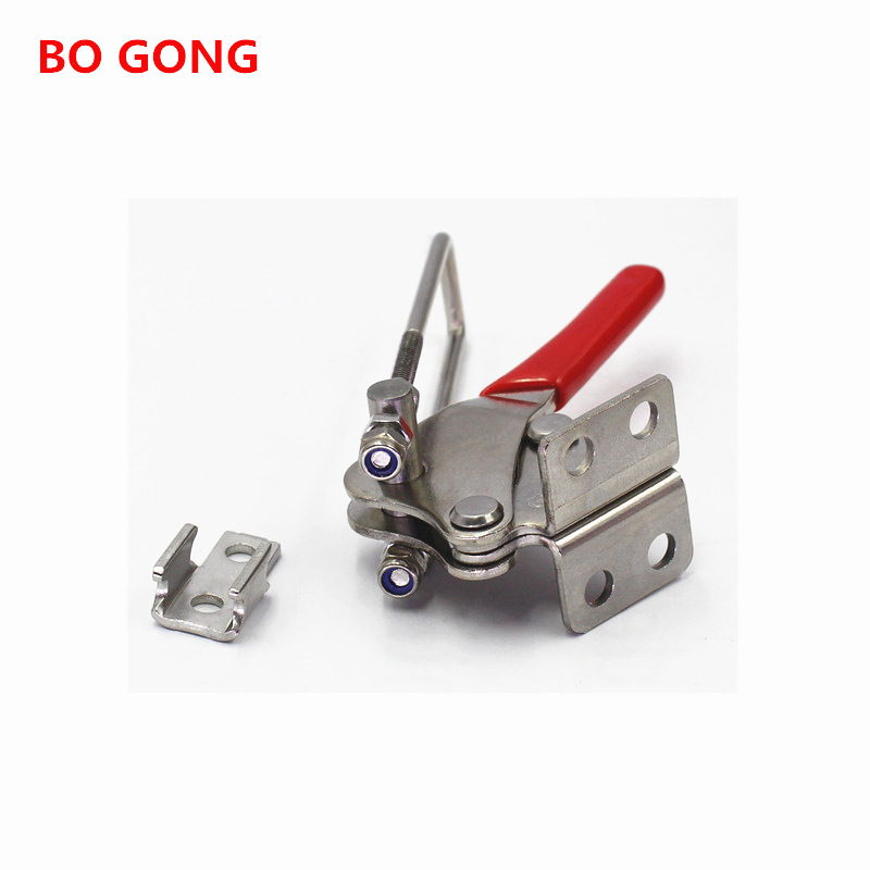 不锈钢搭扣锁扣卡扣五金箱扣工具箱锁木箱卡扣快速夹钳GH40324-SS