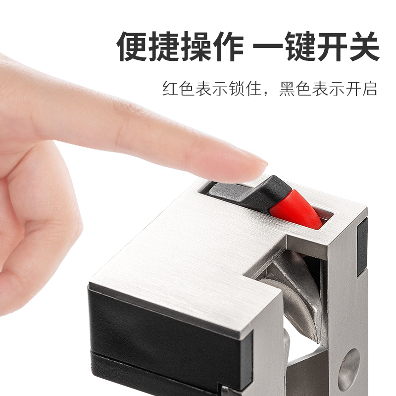 门后酒店顶谷扣式安全门栓隐藏房门锁防盗宾馆防盗链门链插销暗i.