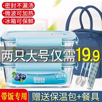 Hele Buckle Glass Lunch Box