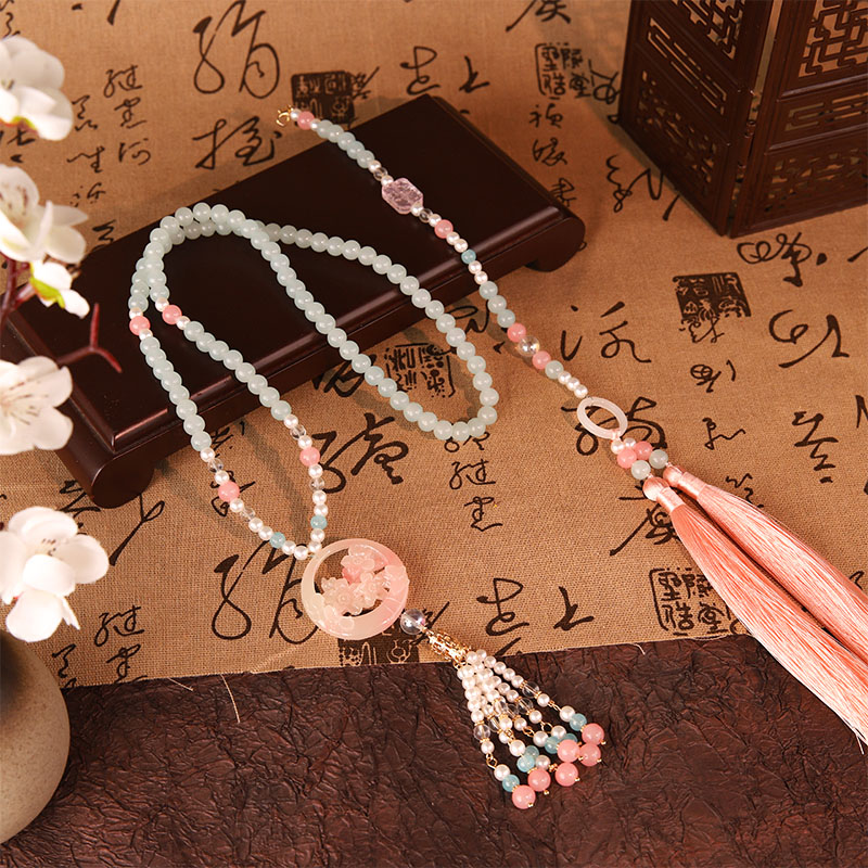 树脂琉璃仿珍珠通用新中式璎珞