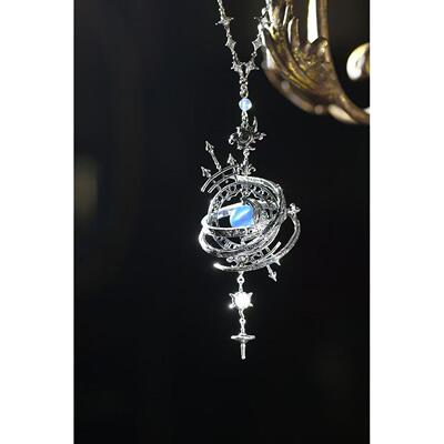 天星秘话星座天球仪星象仪复古重工项链挂坠小众高级感设计