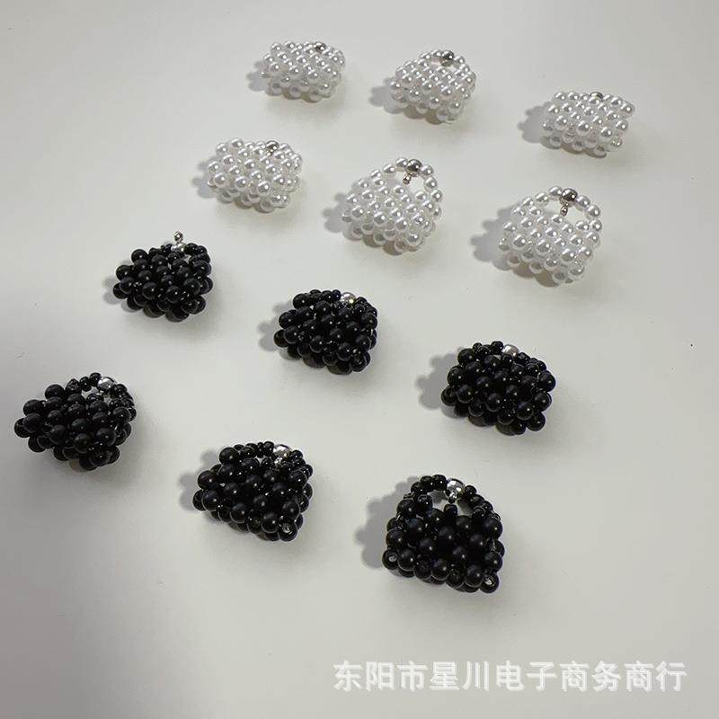 手工编织珍珠包包个性小吊坠鞋花帽花装饰配件发饰箱包珠花朵,饰品/流行首饰/时尚饰品新,其他DIY饰品配件,淘宝优惠券,粉丝福利购,淘宝优惠卷