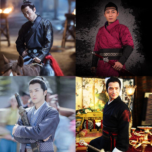 影视装大明同款古装男汉服古装武侠古装侠客服剑客古装演出服