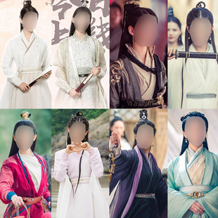 影视古装新倚天屠龙记周芷若赵敏同款古装侠女古装仙女服骑马古装