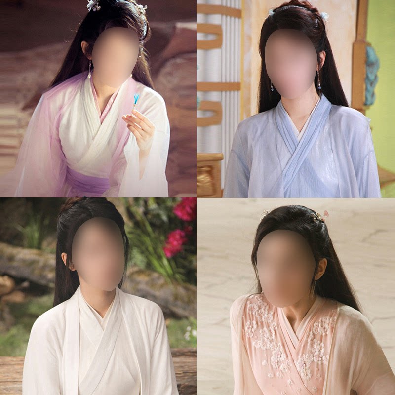 装汉服飘逸女古装仙女服