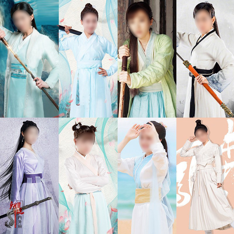 汉服唯美飘逸女侠影视古装