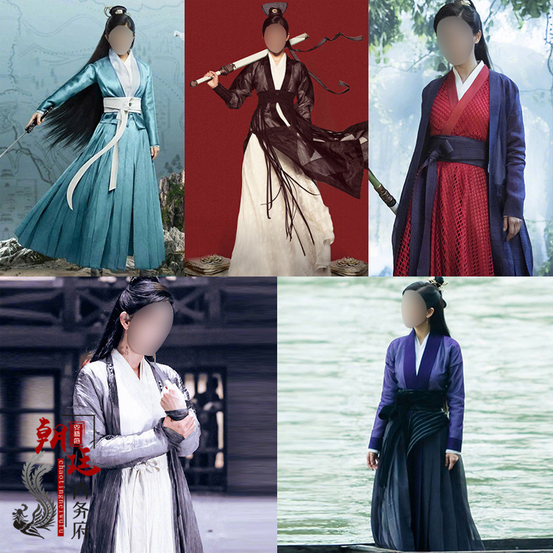 影视古装杨侠女八大门派弟子服
