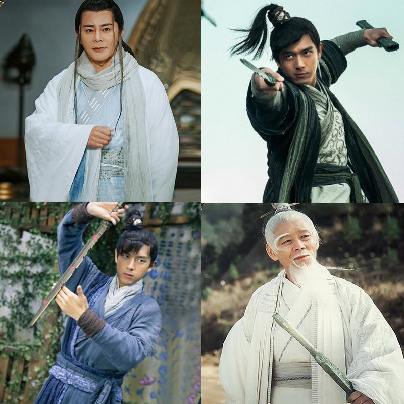 影视装古装武侠男古装汉服棉麻剑客服侠客服门派弟子服