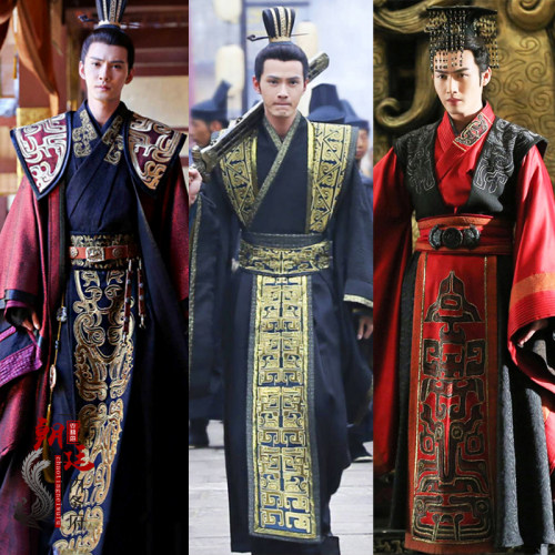 魏晋皇帝服秦始皇汉武帝龙袍汉服