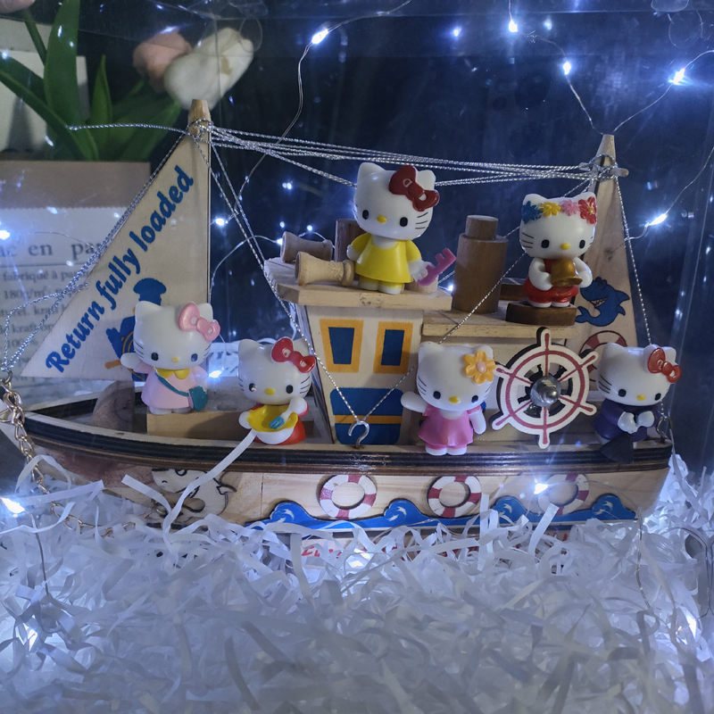 HelloKittyDIY生日手办周边