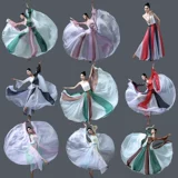 Сон шокирующая танцевальная служба для взрослых практикующих наполовину -кузов юбка для марли.