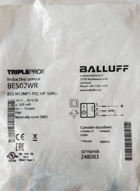 议价正品 BES02WR BES M12MF1-PSC10F-S04G