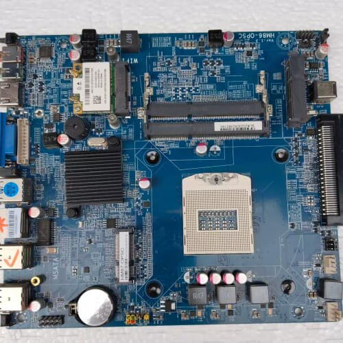 议价一张主板 HM87-OPSC单主板实物图功能完好
