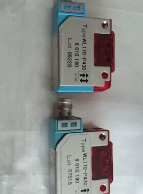 议价光电传感器，型号:WL170-P430。保证功能质量