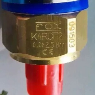 议价K4TC01 K4TMAF1意大利FOX压力开关K4YCF6