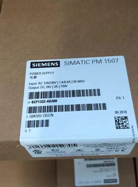 议价6EP1332-4BA00 1500 输入AC 120/230 V 输:DC 24 V/3 A