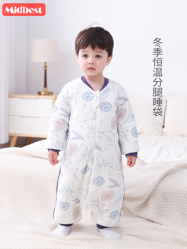 midbest婴儿睡袋冬季冬款澳棉加厚恒温分腿宝宝新生幼儿童防踢被|ruв категории подгузник/шампунь/вскармливать/тележка кроватью, спальный мешок/мат/подушка/кровать, спальный мешок/анти - удар был - от Buy2taobao.com для оказания профессиональной услуги покупки агента Taobao