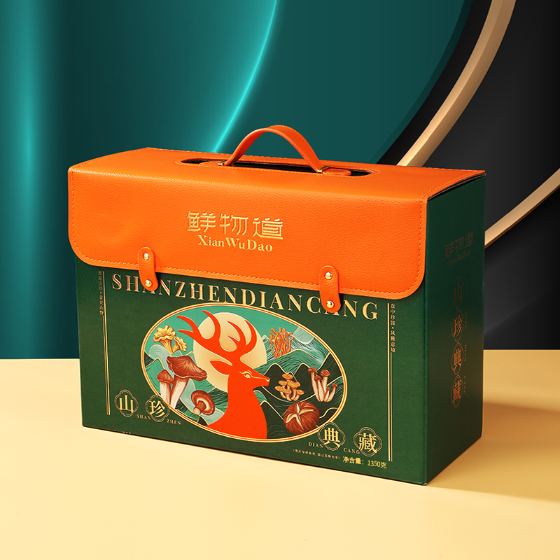 鲜物道山珍礼盒干货大礼包送长辈