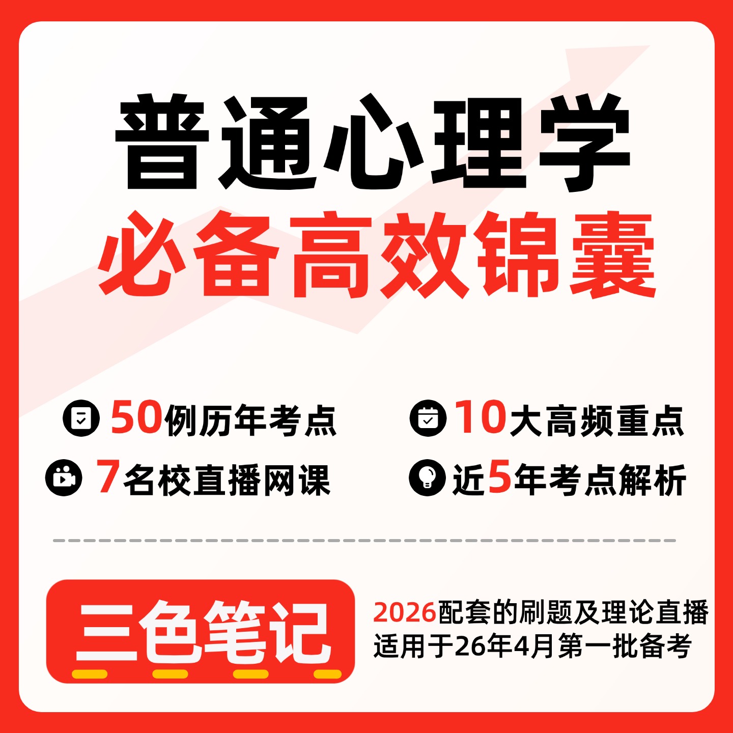 无需题库02106普通心理学新版 自考笔记 考点内部资料 串讲讲义重点 全程无忧题库讲义  网课讲义 密卷押题