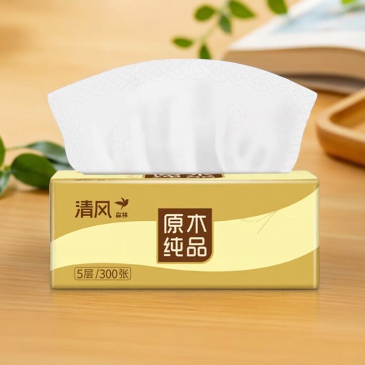 满2单发货清风森林抽纸大包