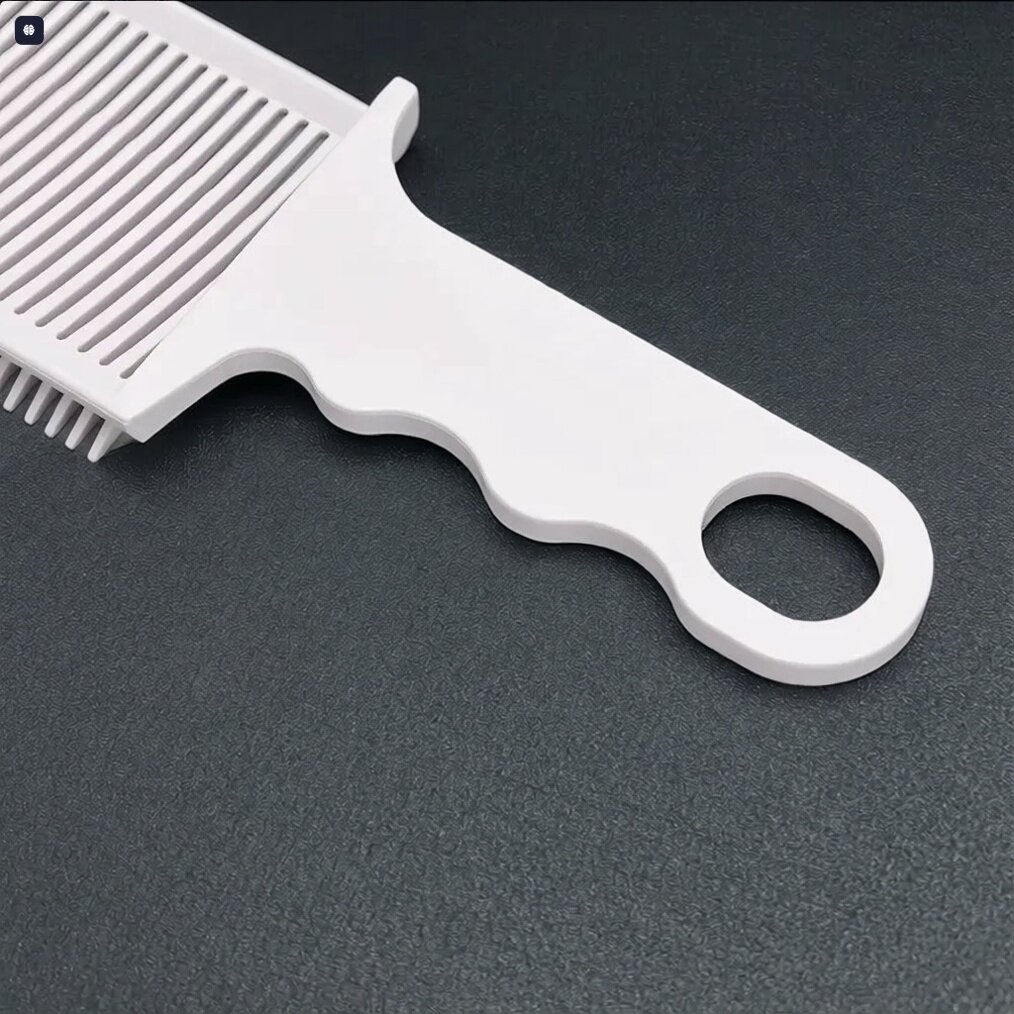 男士Barber油头渐变理发梳剪发神器修边平头推剪梳定位造型梳理发