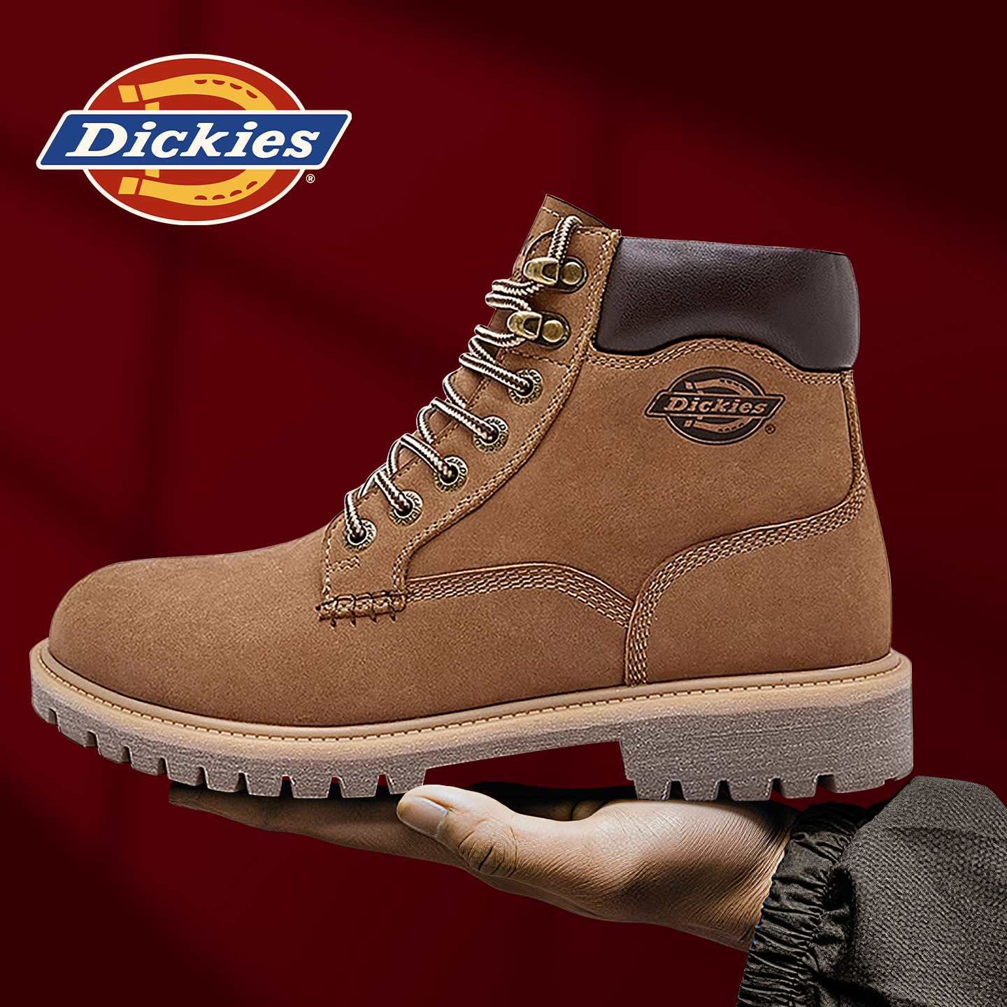 Dickies马丁靴男款2025新款