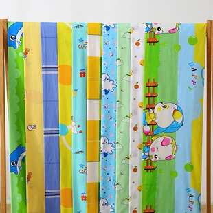 全棉布料斜纹棉布料卡通被套床单布儿童图案被子布学生被套纯棉