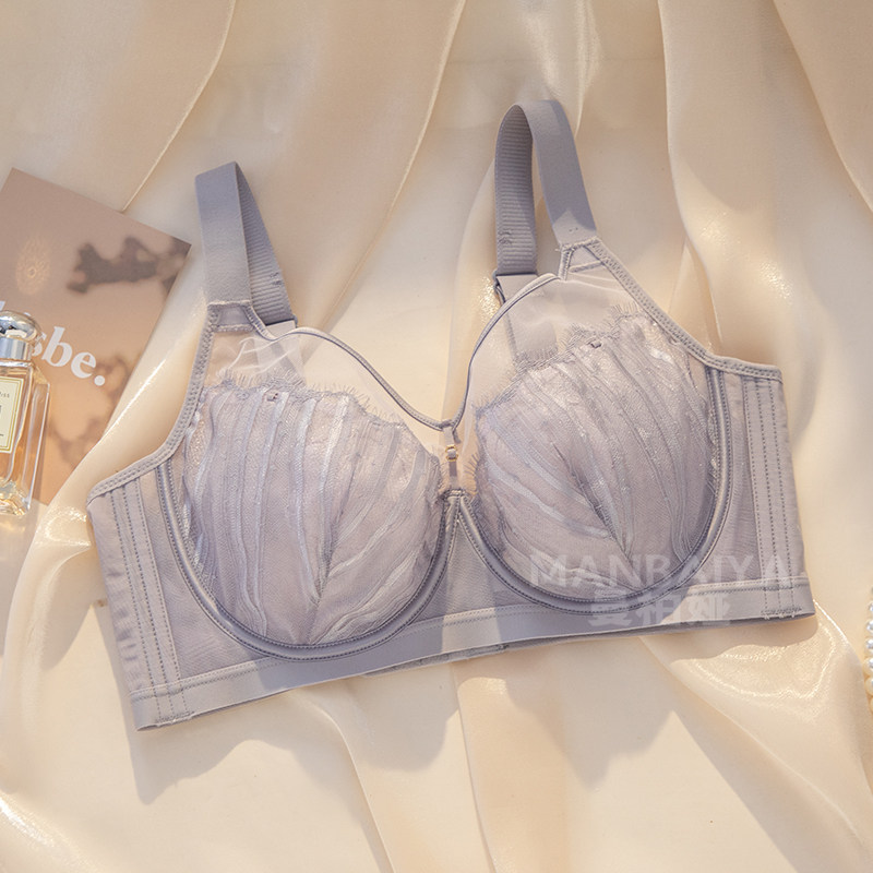 品牌专柜正品大码内衣女大胸显小
