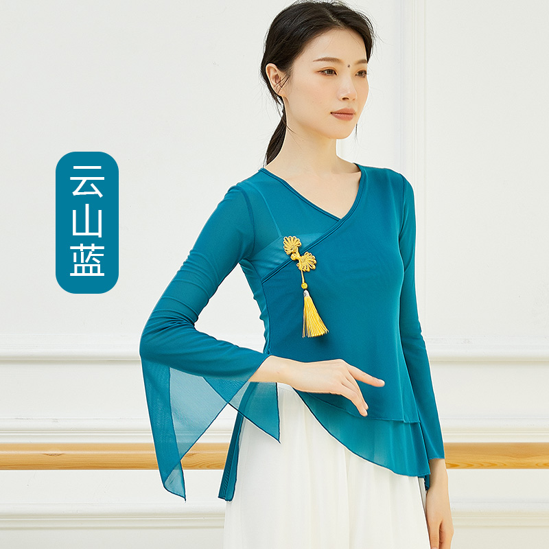 古典舞身韵练功服女春夏纱衣艺考