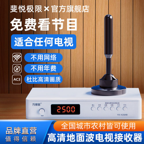 1080P高清天线/不用年费不用网络