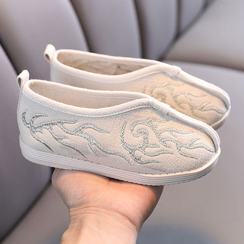 老北京布鞋春款民族学院风男童鞋