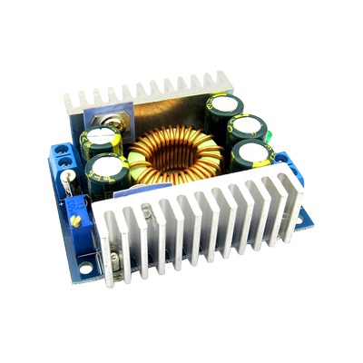 DC-DC 大功率低纹波 效率95% 车载 12A 可调降压稳压电源模块板