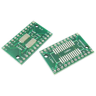 转接板 SOP24 SSOP24 TSSOP24 DIP贴片转直插 0.65/1.27mm (5个)