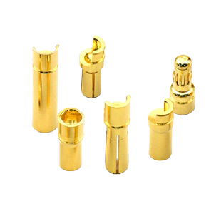 4mm香蕉插头3.5mm 航模 30A45A100A镀电机电调7u金模型多轴连接器