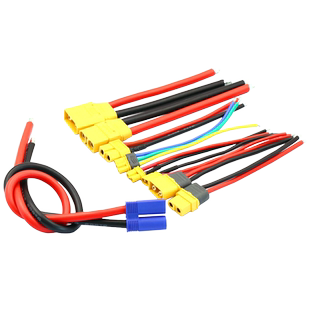 航模连接线XT30U-F/M公母头XT60H电调航空XT90电调转接插头延长线